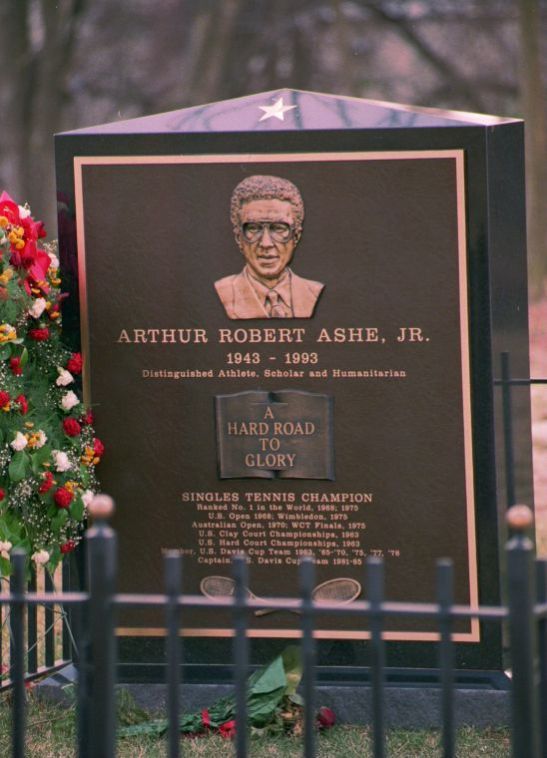 Arthur Ashe grave